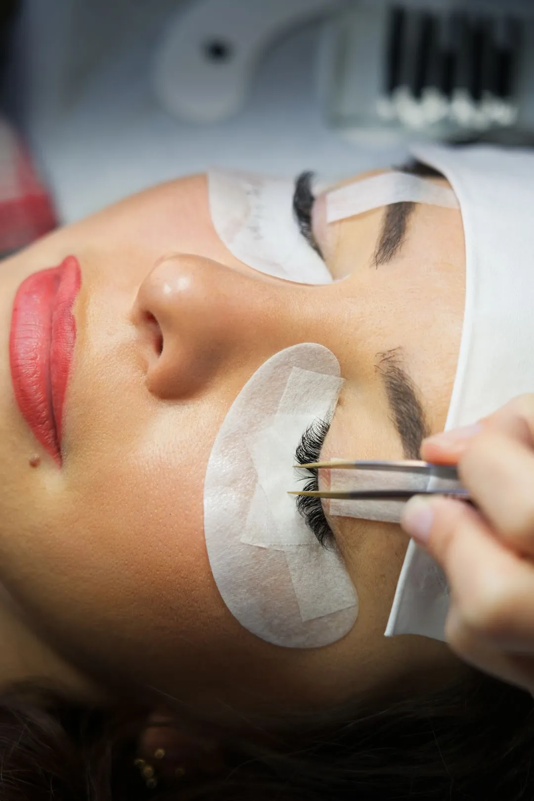 Extension de cils resultat naturel, pose professionnelle