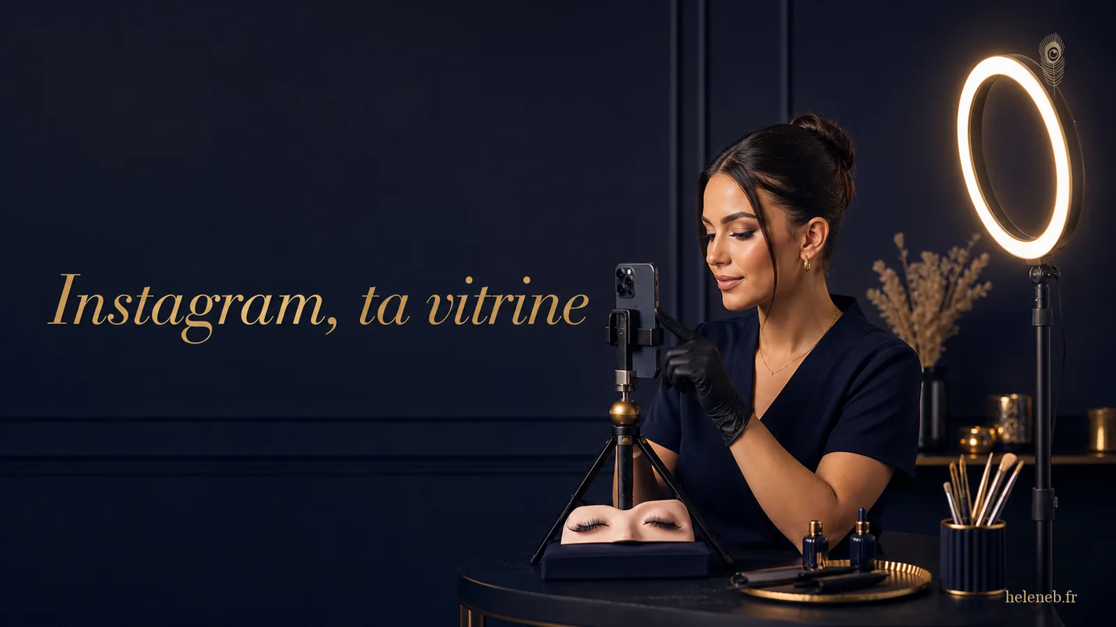 Instagram, montrer son travail
