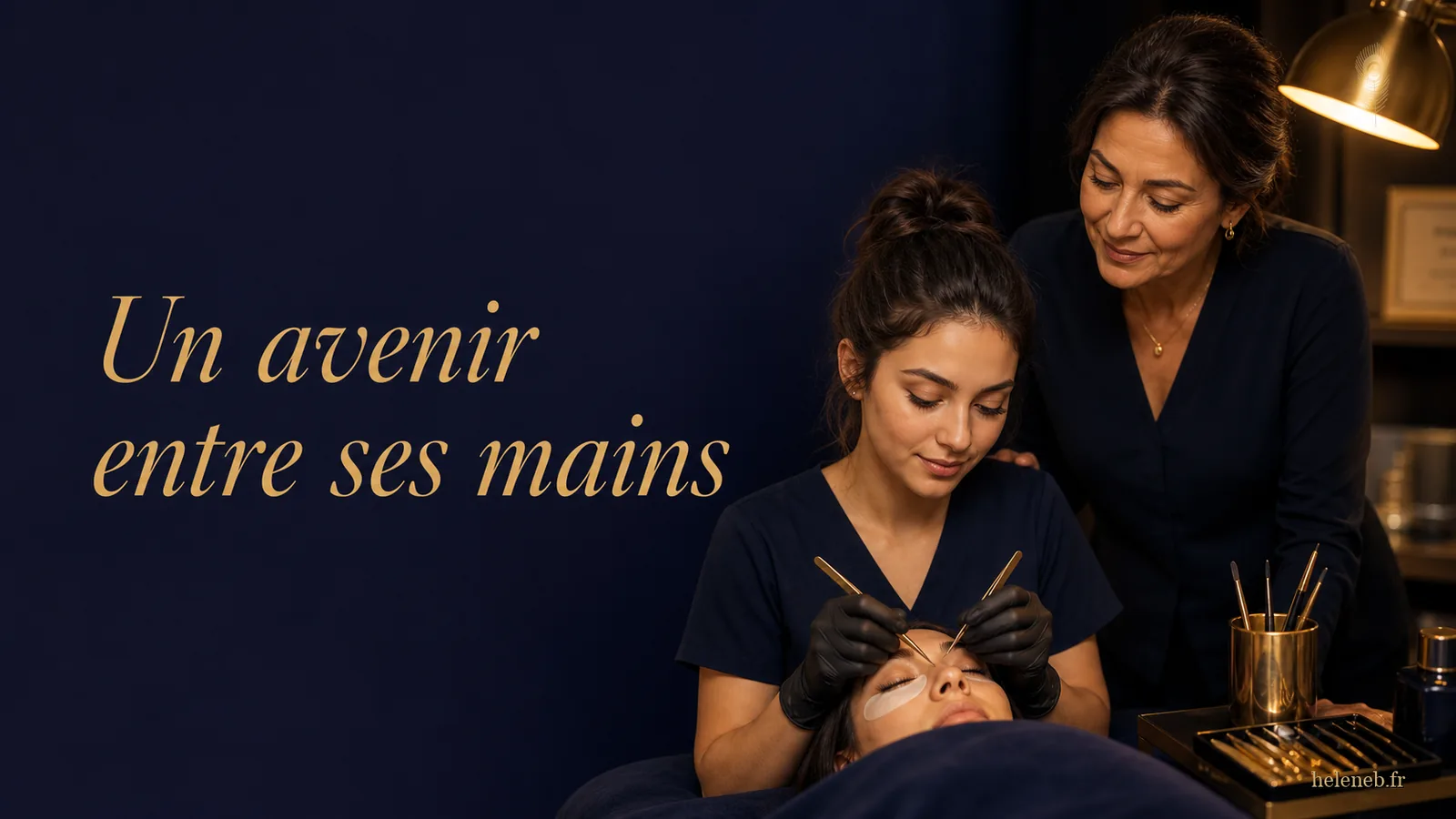 Ma fille veut travailler dans la beaute